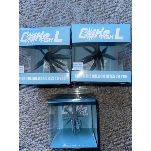 HIDEUP Other - HIDEUP COIKE Fish L #242 & Coike 13mm  #141 Soft Bait NEW